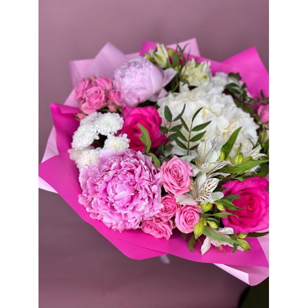 Букет "Розовое шампанское" фото 2