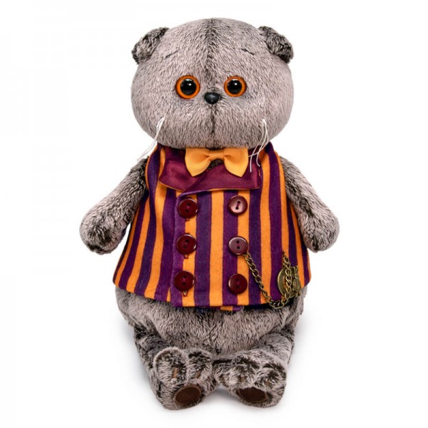 Басик в полосатом жилете 19 см фото