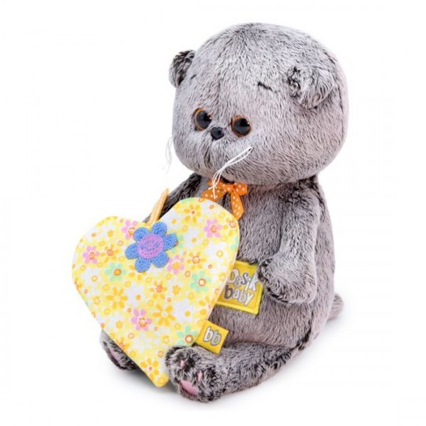 Басик  BABY с сердечком 20 см фото 1