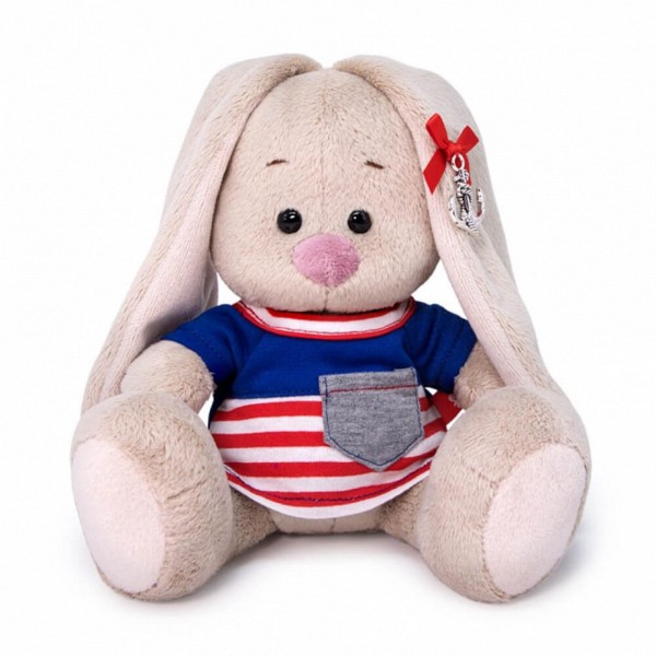 Зайка Ми в морской футболке 15 см фото