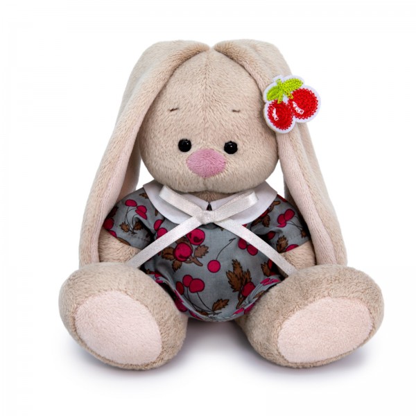 Зайка Ми в платье с вишней 15 см фото