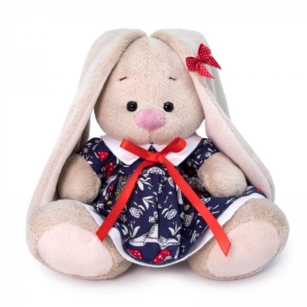 Зайка Ми в платье с мухоморами 15 см фото