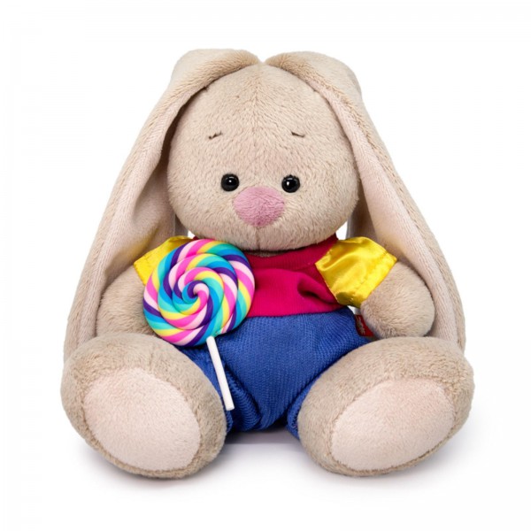 Зайка Ми Радуга на палочке 15 см фото