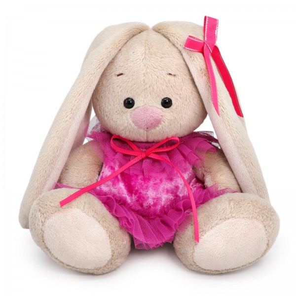 Зайка Ми в бархатном платье 15 см фото