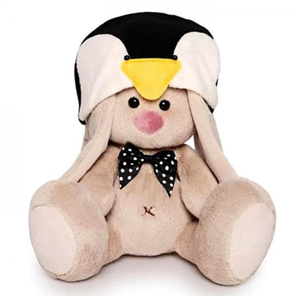 Зайка Ми в шапке пингвина фото