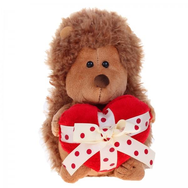 Ёжик Колюнчик с сердечком, 20 см фото 1