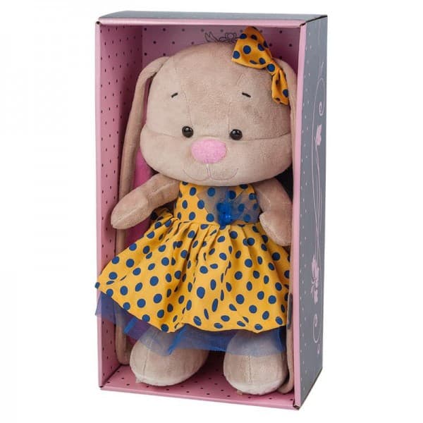 Зайка Лин в желтом платье, 25 см фото 2