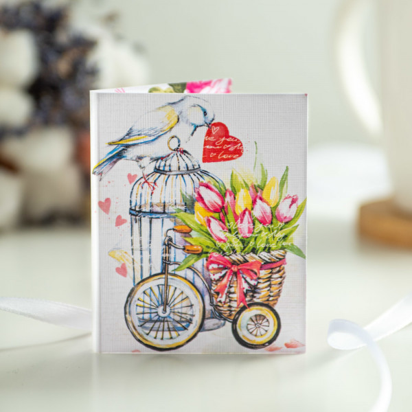 Мини-открытка "Желаю, чтобы этот день стал особенным" фото 1