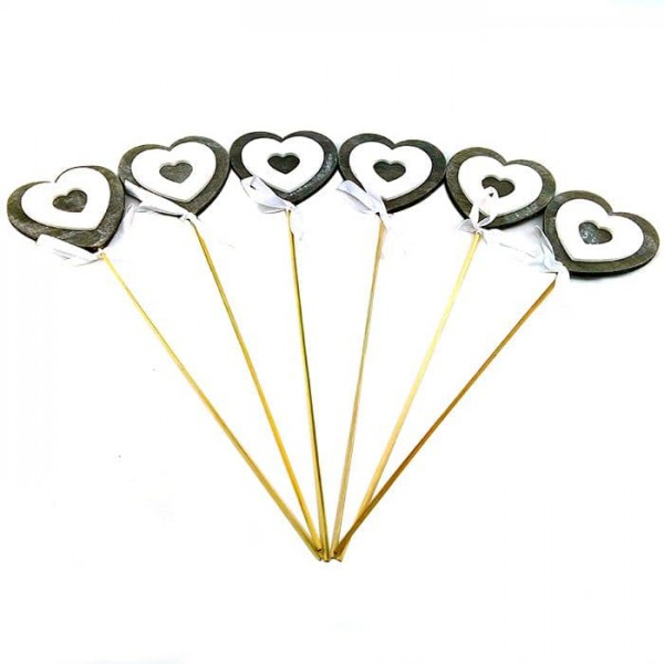 Топпер "Сердце"  в ассортименте фото 2