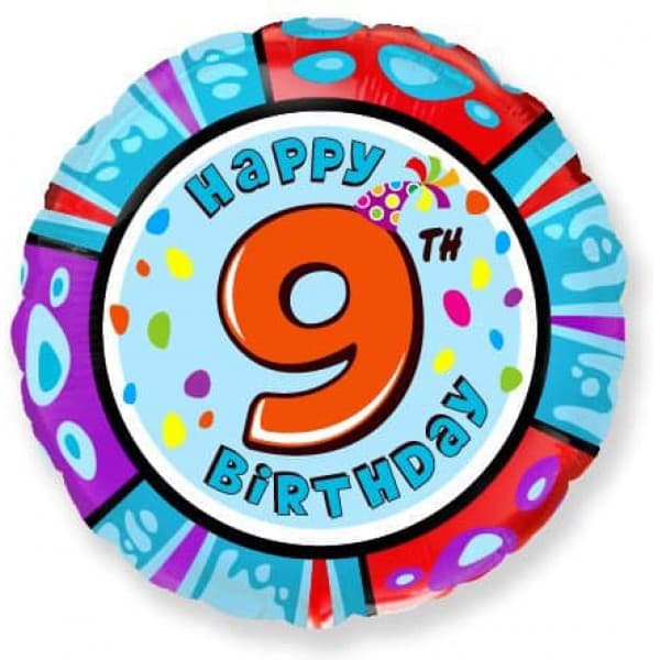 Цифра "9" 18"/48 см фото