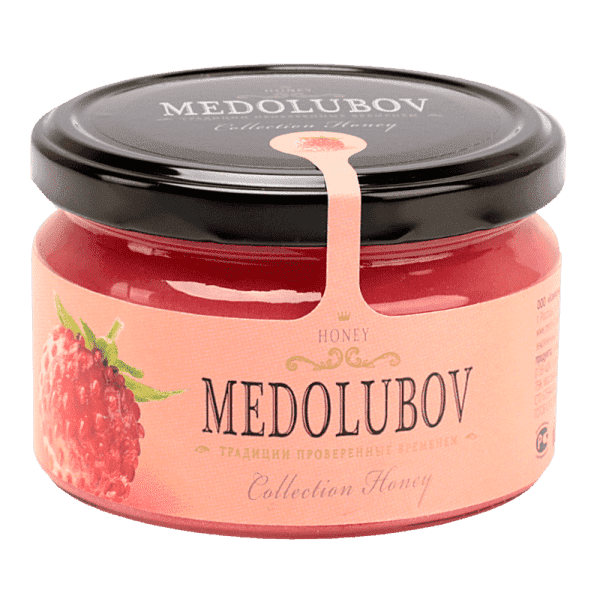 Крем-мёд Медолюбов с земляникой, 250 мл фото
