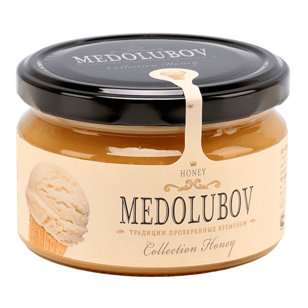 Крем-мёд Медолюбов крем-брюле, 250 мл фото