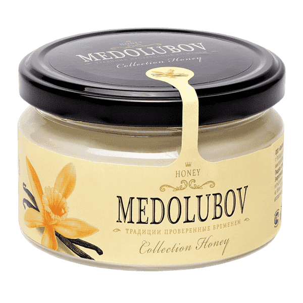Крем-мёд Медолюбов с ванилью, 250 мл фото