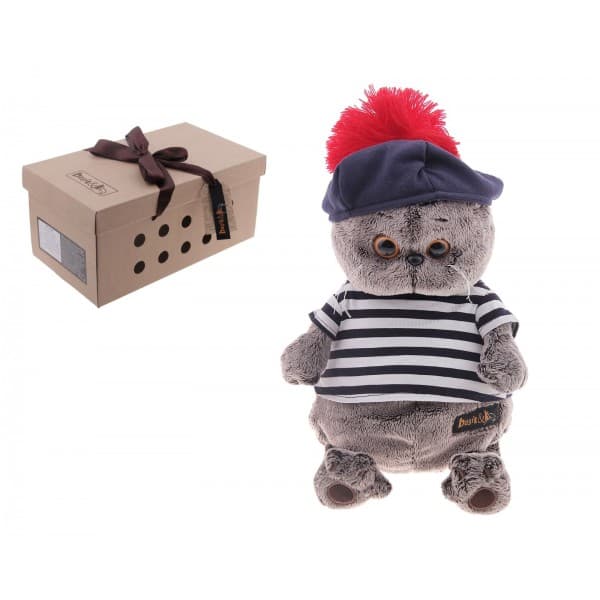 Басик в тельняшке и берете 22 см фото 2