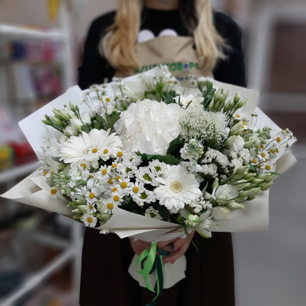 Букет "Белый снег" фото 2