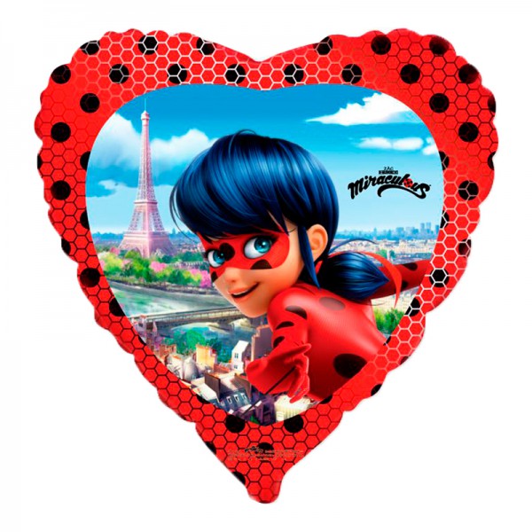 Леди Баг, фольгированный шар 18"/46 см фото