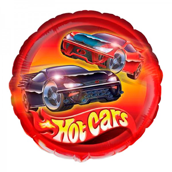 Тачки, фольгированный шар 18"/46 см фото