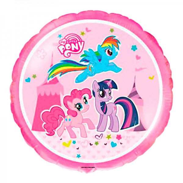 Пони, фольгированный шар 18"/46 см фото