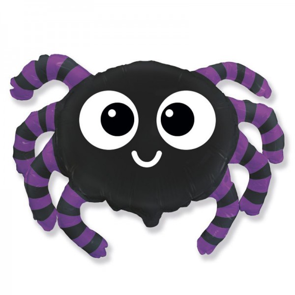 Паучок, фольгированный шар 30" / 76 см фото