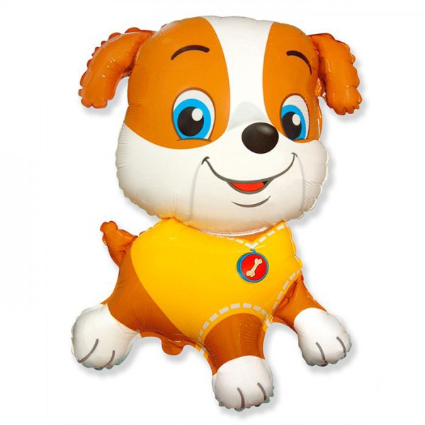 Бульдог, фольгированный шар 32"/81 см фото