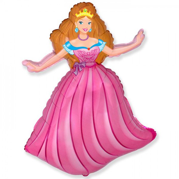 Волшебная девочка, фольгированный шар 39"/99 см фото