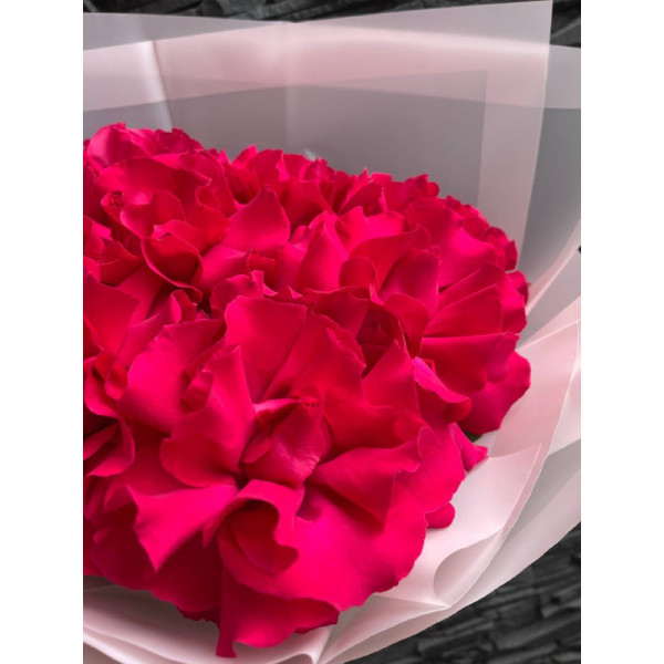 Букет с французскими розами фото 3