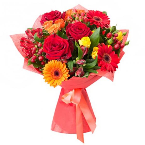 Букет «Пламя страсти» фото 1