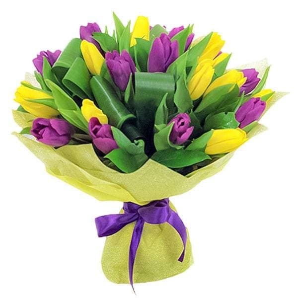 Букет «Контрастная весна» фото