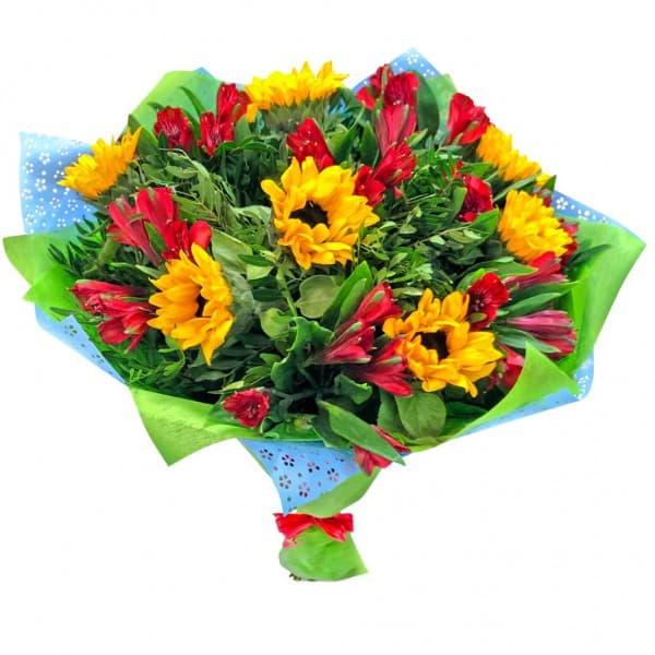Букет "Красное солнце" фото 1