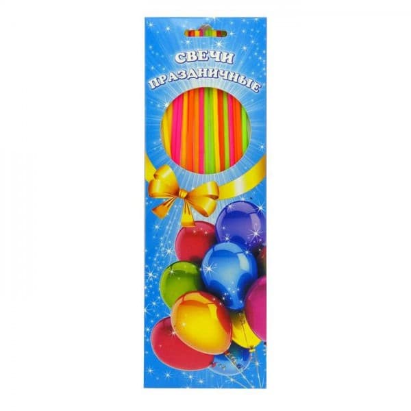 Свечи тортово-коктейльные (Ассорти) фото