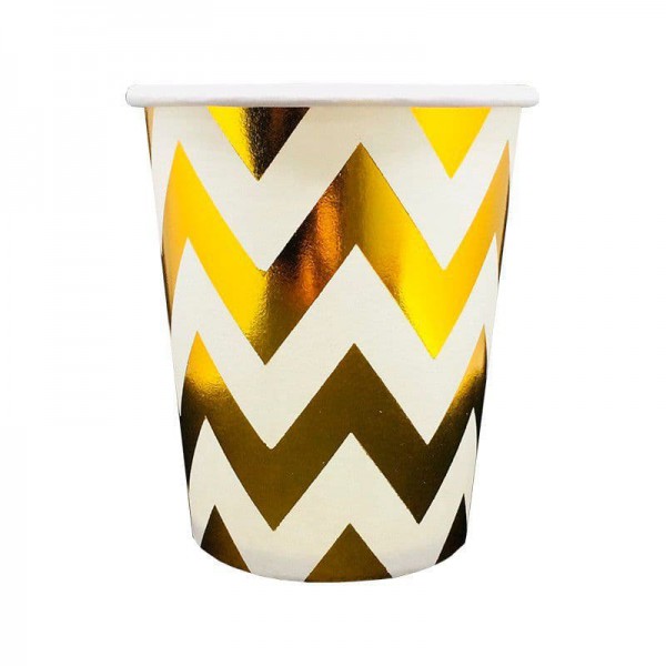 Стаканы "Зигзаг Золотой" фото