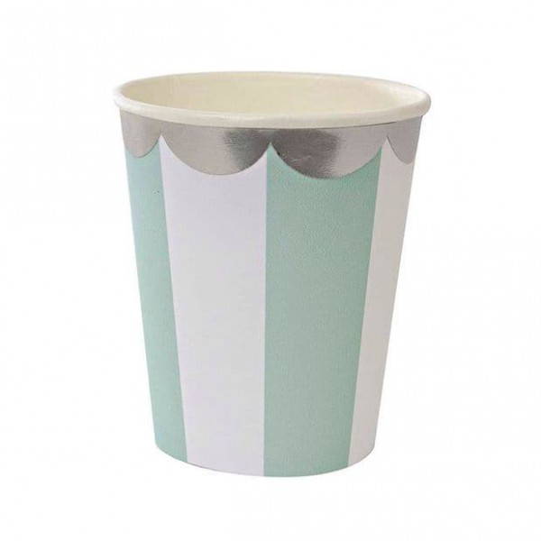 Стаканы "Полоски" Мятные фото