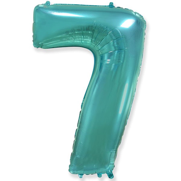 Цифра "7" Тиффани 40" / 102 см фото