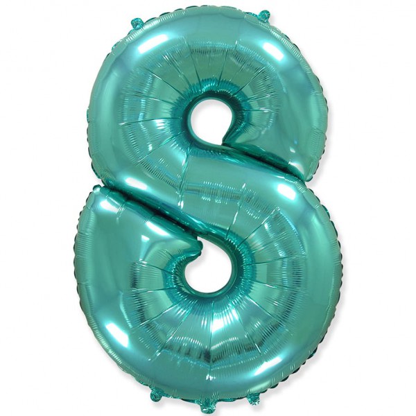 Цифра "8" Тиффани 40" / 102 см фото