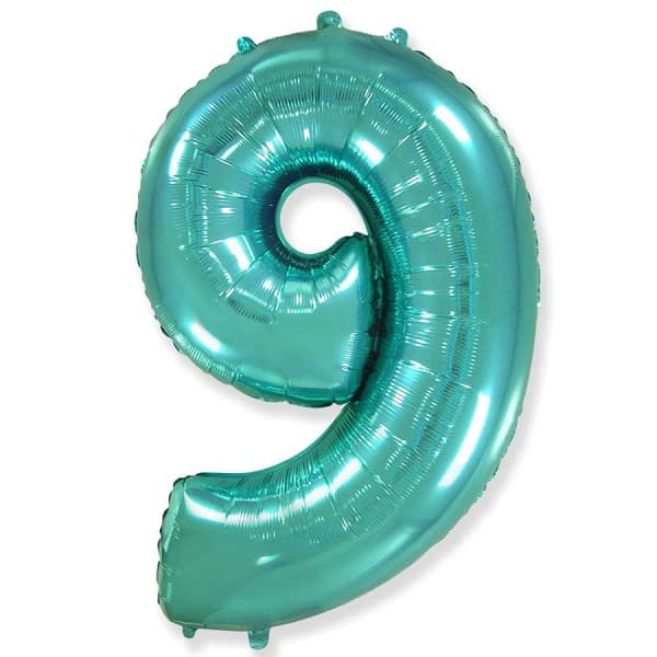 Цифра "9" Тиффани 40" / 102 см фото