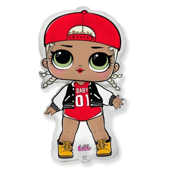 Кукла ЛОЛ ЭмСи Сваг, фольгированный шар 33"/84 см фото