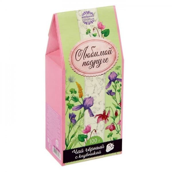 Чай черный "Любимой подруге" 100 гр. фото