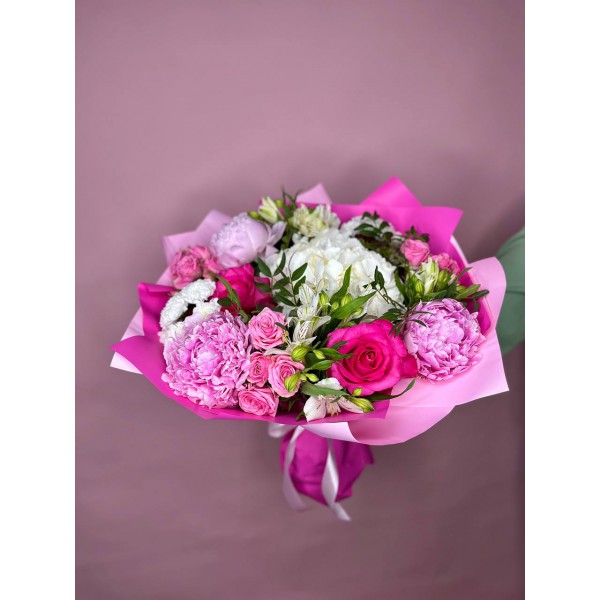 Букет "Розовое шампанское" фото 1