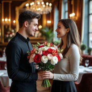 Цветы на День всех Влюбленных