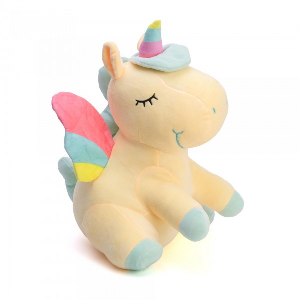 Единорог радужные крылья сидит 20 см МИКС фото 3