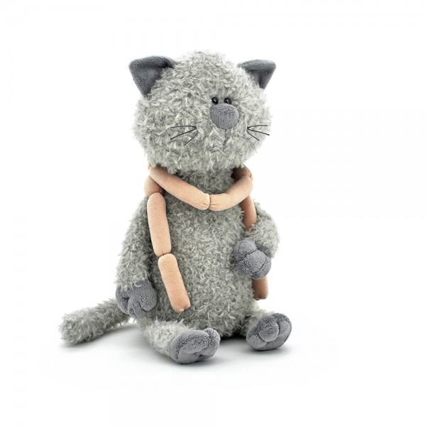 Кот Обормот с сосисками 25 см фото