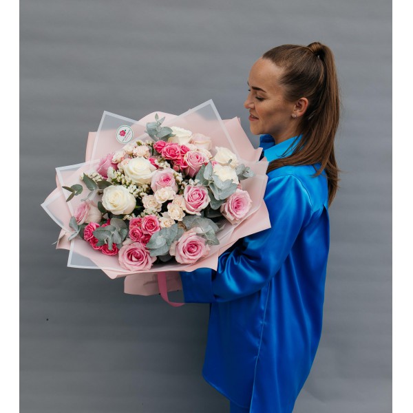 Букет "Пламенные чувства" фото 1