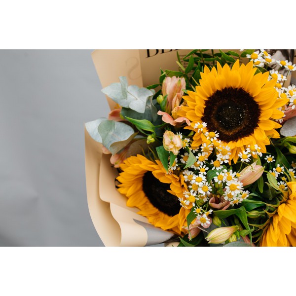 Букет "Солнечное утро" фото 3