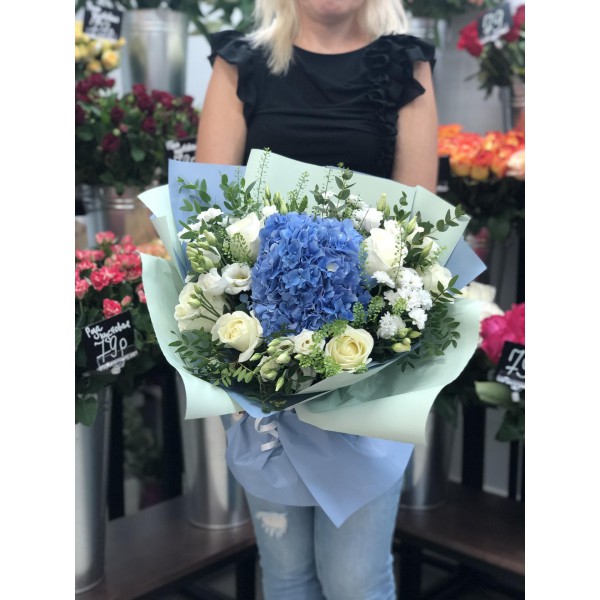 Букет "Голубые облака" фото 2