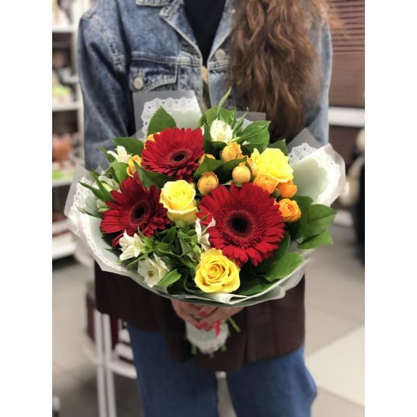 Букет "Теплая осень" фото 2