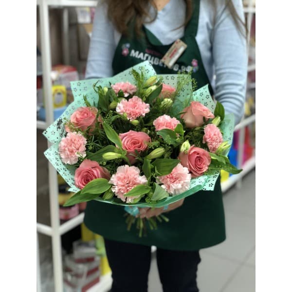 Букет "Розовый зефир" фото 2