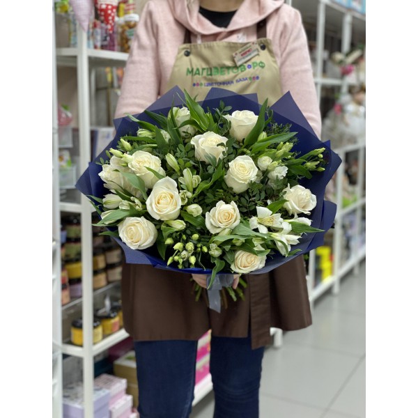 Букет "Белый бриз" фото 2