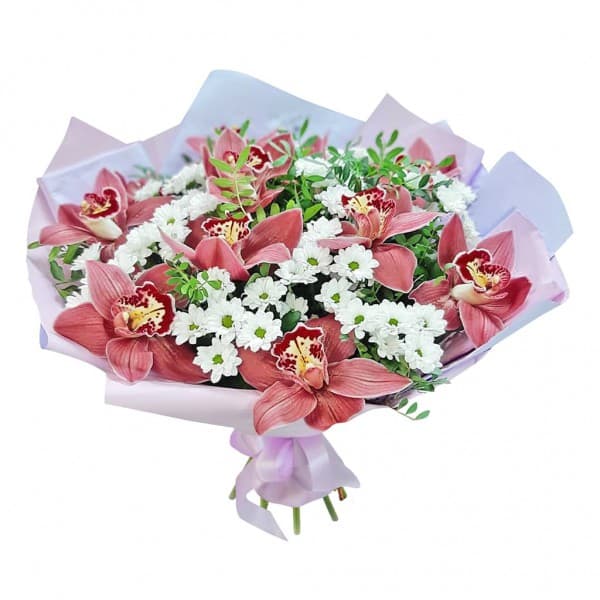 Букет "Порхание лепестков" фото