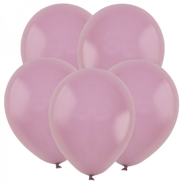 Латексный шар без рисунка "Лавандовый" 12"/30 см + гелий* фото