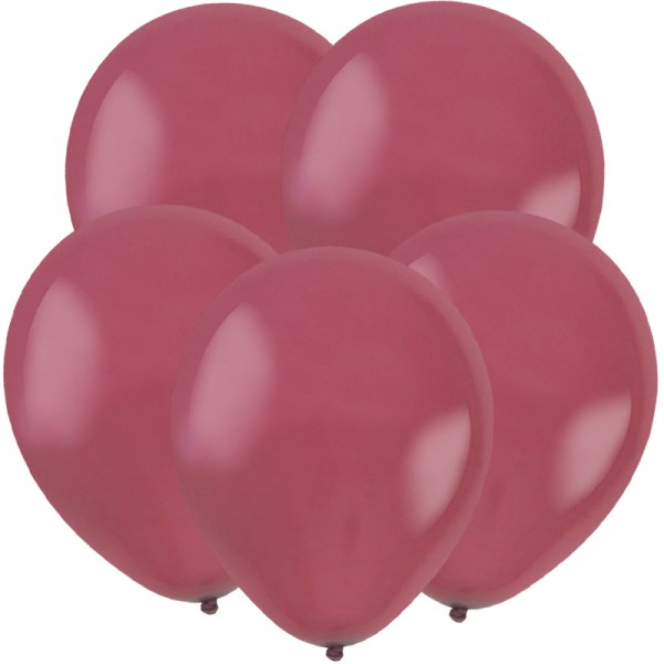 Латексный шар без рисунка "Лесная ягода" 12"/30 см + гелий* фото